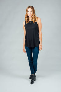 High Neck Racer Back Tank